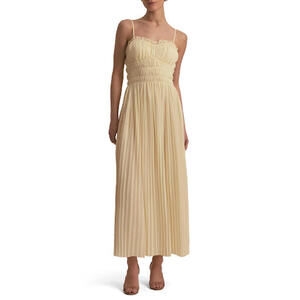 NWT! Favorite Daughter The Best Dressed Guest Pleated Maxi Dress Size Medium